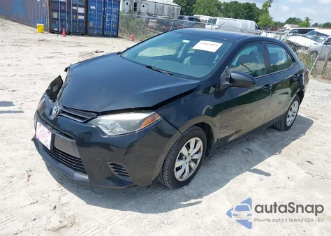 2016 Toyota Corolla Le из США, поврежденный, VIN 2T1BURHE2GC579462